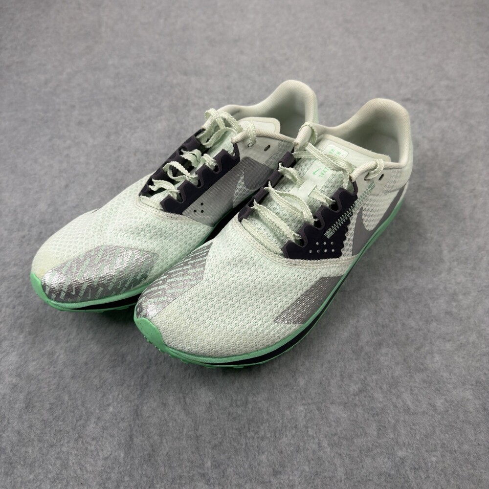 NIKE ZOOM RIVAL XC CROSS COUNTRY TRACK MINT GREEN SILVER DX7998-300 Size US 9 - Picture 6 of 15